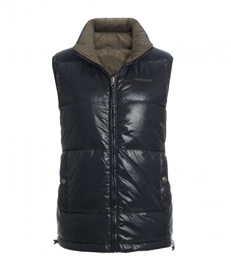 Woolrich Two Sides Wear Vest Grigio Flashy Nero